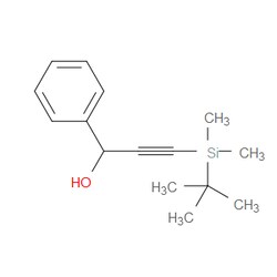 Aobchem&nbsp;3-(Tert-butyldimethylsilyl)-1-phenylprop-2-yn-1-ol | ≥95% | CAS 887588-95-6 | C15H22OSi | 500mg