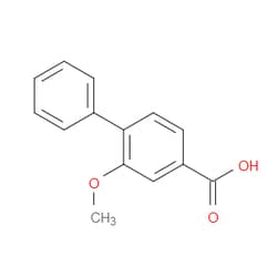 Aobchem&nbsp;2-Methoxy-[1 1 -biphenyl]-4-carboxylic acid | ≥97% | CAS 175153-20-5 | C14H12O3 | 1g