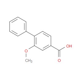 Aobchem&nbsp;2-Methoxy-[1 1 -biphenyl]-4-carboxylic acid | ≥97% | CAS 175153-20-5 | C14H12O3 | 250mg