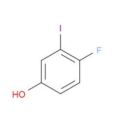 Aobchem&nbsp;4-Fluoro-3-iodophenol | ≥97% | CAS 897956-98-8 | C6H4FIO | 500mg