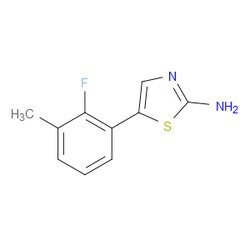 Aobchem&nbsp;5-(2-Fluoro-3-methylphenyl)thiazol-2-amine | ≥97% | CAS 1861620-87-2 | C10H9FN2S | 250mg