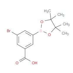 Aobchem&nbsp;3-Bromo-5-carboxyphenylboronic acid pinacol ester | ≥95% | CAS 2096333-90-1 | C13H16BBrO4 | 5g