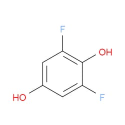 Aobchem&nbsp;2 6-Difluorobenzene-1 4-diol | ≥95% | CAS 84959-65-9 | C6H4F2O2 | 250mg