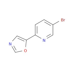 Aobchem&nbsp;5-(5-Bromopyridin-2-yl)oxazole | ≥97% | CAS 380380-74-5 | C8H5BrN2O | 1g