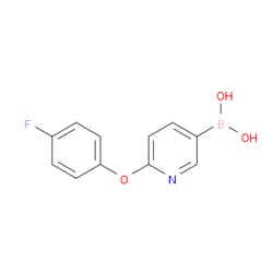 Aobchem&nbsp;6-(4-Fluorophenoxy)pyridine-3-boronic acid | ≥97% | CAS 1973462-29-1 | C11H9BFNO3 | 1g