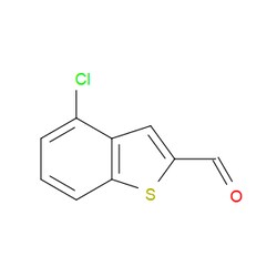 Aobchem&nbsp;4-Chlorobenzo[b]thiophene-2-carbaldehyde | ≥95% | CAS 216575-43-8 | C9H5ClOS | 250mg
