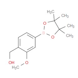 Aobchem&nbsp;4-Hydroxymethyl-3-methoxyphenylboronic acid pinacol ester | ≥97% | CAS 1404094-91-2 | C14H21BO4 | 250mg