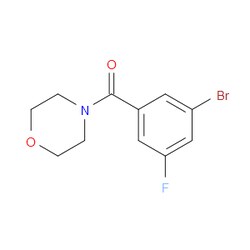 Aobchem (3-Bromo-5-fluorophenyl)(morpholino)methanone | ≥97% | CAS 1329457-16-0