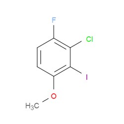 Aobchem&nbsp;2-Chloro-1-fluoro-3-iodo-4-methoxybenzene | ≥95% | CAS 1527476-38-5 | C7H5ClFIO | 1g