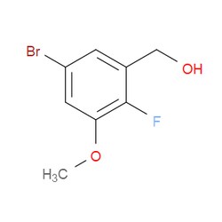 Aobchem&nbsp;5-Bromo-2-fluoro-3-methoxybenzyl alcohol | ≥95% | CAS 1780693-30-2 | C8H8BrFO2 | 1g