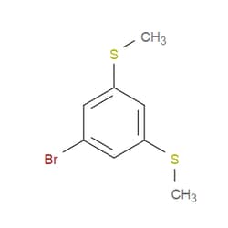 Aobchem&nbsp;1-Bromo-3 5-bis(methylthio)benzene | ≥95% | CAS 149428-38-6 | C8H9BrS2 | 250mg