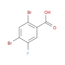 Aobchem&nbsp;2 4-Dibromo-5-fluorobenzoic acid | ≥97% | CAS 173410-26-9 | C7H3Br2FO2 | 500mg