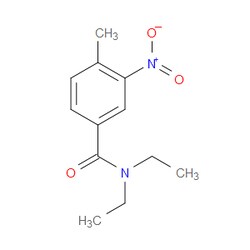 Aobchem&nbsp;N N-diethyl-4-methyl-3-nitrobenzamide | ≥97% | CAS 330467-49-7 | C12H16N2O3 | 5g