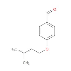 Aobchem&nbsp;4-(3-Methylbutoxy)benzaldehyde | ≥95% | CAS 18986-09-9 | C12H16O2 | 1g