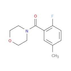 Aobchem&nbsp;(2-Fluoro-5-methylphenyl)(morpholino)methanone | ≥97% | CAS 1249744-58-8 | C12H14FNO2 | 250mg