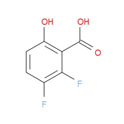 Aobchem&nbsp;2 3-Difluoro-6-hydroxybenzoic acid | ≥95% | CAS 749230-47-5 | C7H4F2O3 | 250mg