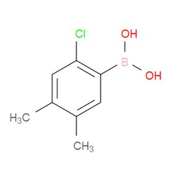 Aobchem&nbsp;(2-Chloro-4 5-dimethylphenyl)boronic acid | ≥97% | CAS 2246683-46-3 | C8H10BClO2 | 250mg
