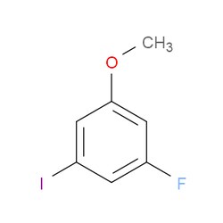 Aobchem&nbsp;1-Fluoro-3-iodo-5-methoxybenzene | ≥97% | CAS 1167056-58-7 | C7H6FIO | 250mg
