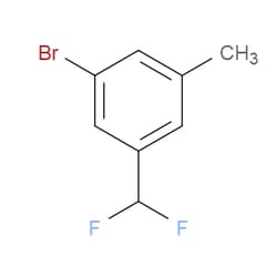 Aobchem&nbsp;Benzene  1-bromo-3-(difluoromethyl)-5-methyl- | ≥97% | CAS 1261813-99-3 | C8H7BrF2 | 500mg