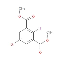 Aobchem&nbsp;1 3-Benzenedicarboxylic acid  5-bromo-2-iodo-  1 3-dimethyl ester | ≥97% | CAS 1428236-23-0 | C10H8BrIO4 | 500mg