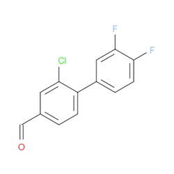 Aobchem&nbsp;2-Chloro-3  4 -difluoro-[1 1 -biphenyl]-4-carbaldehyde | ≥97% | CAS 1962207-81-3 | C13H7ClF2O | 250mg