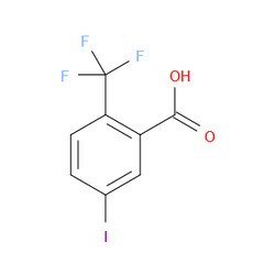 Aobchem&nbsp;5-Iodo-2-(trifluoromethyl)benzoic acid | ≥95% | CAS 655-00-5 | C8H4F3IO2 | 500mg