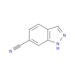 Aobchem&nbsp;1H-Indazole-6-carbonitrile | ≥97% | CAS 141290-59-7 | C8H5N3 | 500mg