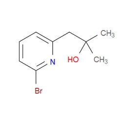 Aobchem&nbsp;1-(6-Bromopyridin-2-yl)-2-methylpropan-2-ol | ≥95% | CAS 955369-59-2 | C9H12BrNO | 5g