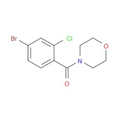 Aobchem (4-Bromo-2-chlorophenyl)(morpholino)methanone | ≥97% | CAS 877383-57-8