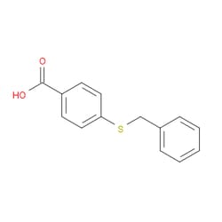 Aobchem&nbsp;4-(Benzylthio)benzoic acid | ≥97% | CAS 22855-95-4 | C14H12O2S | 1g