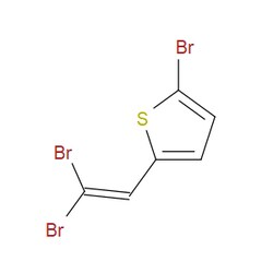 Aobchem&nbsp;2-Bromo-5-(2 2-dibromovinyl)thiophene | ≥97% | CAS 77386-42-6 | C6H3Br3S | 5g