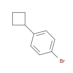 Aobchem&nbsp;1-Bromo-4-cyclobutylbenzene | ≥97% | CAS 39868-71-8 | C10H11Br | 500mg