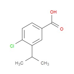 Aobchem&nbsp;4-Chloro-3-isopropylbenzoic acid | ≥95% | CAS 1349716-47-7 | C10H11ClO2 | 250mg