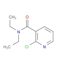 Aobchem&nbsp;2-Chloro-N N-diethylnicotinamide | ≥97% | CAS 38029-99-1 | C10H13ClN2O | 250mg