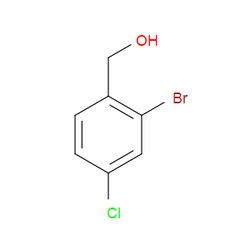 Aobchem&nbsp;(2-Bromo-4-chlorophenyl)methanol | ≥97% | CAS 143888-84-0 | C7H6BrClO | 250mg