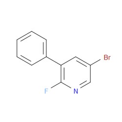 Aobchem&nbsp;5-Bromo-2-fluoro-3-phenylpyridine | ≥97% | CAS 473596-03-1 | C11H7BrFN | 250mg