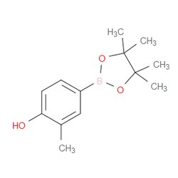 Aobchem&nbsp;2-Methyl-4-(4 4 5 5-tetramethyl-1 3 2-dioxaborolan-2-yl)phenol | ≥97% | CAS 627906-52-9 | C13H19BO3 | 500mg