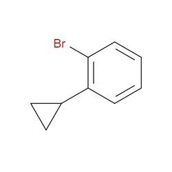 Aobchem&nbsp;1-Bromo-2-cyclopropylbenzene | ≥95% | CAS 57807-28-0 | C9H9Br | 500mg