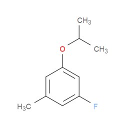 Aobchem&nbsp;1-Fluoro-3-isopropoxy-5-methylbenzene | ≥97% | CAS 1369853-40-6 | C10H13FO | 5g