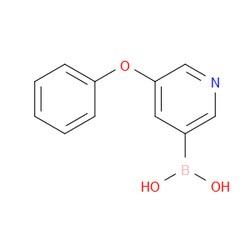 Aobchem&nbsp;5-Phenoxypyridine-3-boronic acid | ≥97% | CAS 850991-33-2 | C11H10BNO3 | 250mg