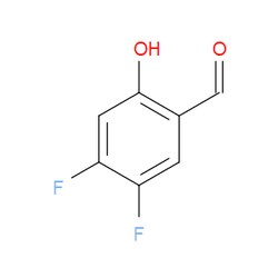 Aobchem&nbsp;4 5-Difluoro-2-hydroxybenzaldehyde | ≥97% | CAS 199287-52-0 | C7H4F2O2 | 1g