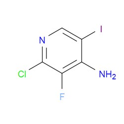 Aobchem&nbsp;2-Chloro-3-fluoro-5-iodopyridin-4-amine | ≥97% | CAS 1801841-62-2 | C5H3ClFIN2 | 1g