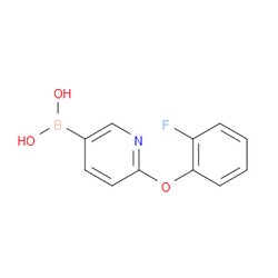Aobchem&nbsp;6-(2-Fluorophenoxy)pyridine-3-boronic acid | ≥97% | CAS 1973462-28-0 | C11H9BFNO3 | 1g