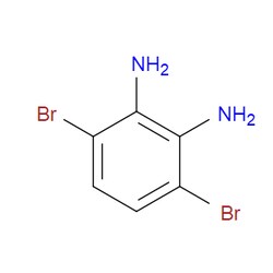 Aobchem&nbsp;3 6-Dibromobenzene-1 2-diamine | ≥95% | CAS 69272-50-0 | C6H6Br2N2 | 5g