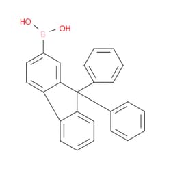 Aobchem&nbsp;9 9-Diphenylfluorene-2-boronic acid | ≥97% | CAS 400607-31-0 | C25H19BO2 | 500mg