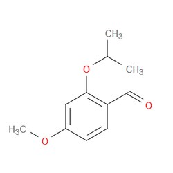 Aobchem&nbsp;4-Methoxy-2-(propan-2-yloxy)benzaldehyde | ≥97% | CAS 107811-48-3 | C11H14O3 | 500mg