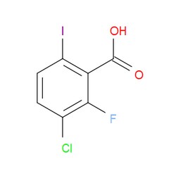 Aobchem&nbsp;3-Chloro-2-fluoro-6-iodobenzoic acid | ≥97% | CAS 1252989-58-4 | C7H3ClFIO2 | 500mg