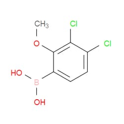 Aobchem&nbsp;3 4-Dichloro-2-methoxyphenylboronic acid | ≥95% | CAS 2096329-64-3 | C7H7BCl2O3 | 1g