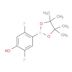 Aobchem&nbsp;2 5-Difluoro-4-hydroxyphenylboronic acid pinacol ester | ≥97% | CAS 1817835-85-0 | C12H15BF2O3 | 500mg