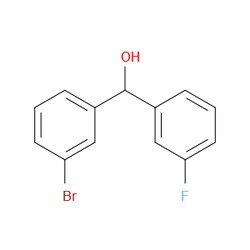 Aobchem&nbsp;(3-Bromophenyl)(3-fluorophenyl)methanol | ≥95% | CAS 1183311-32-1 | C13H10BrFO | 250mg